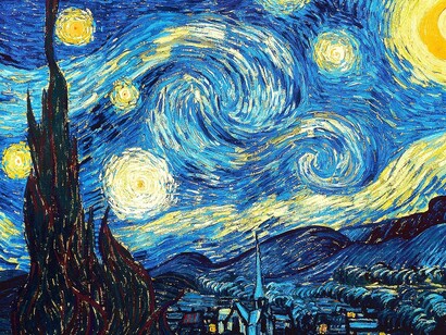 Vincent van Gogh, Notte stellata