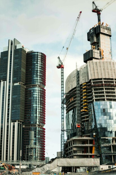 Grattacieli in costruzione in Australia