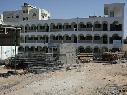 New school building constructed in Gaza, 2010