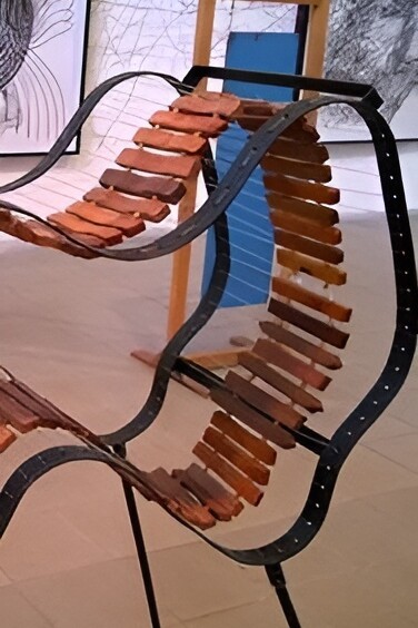 Muestra con los útiles sonoros de Joaquín Orellana, en el Museo de Diseño Contemporáneo de San José (MADC), Costa Rica, 2015