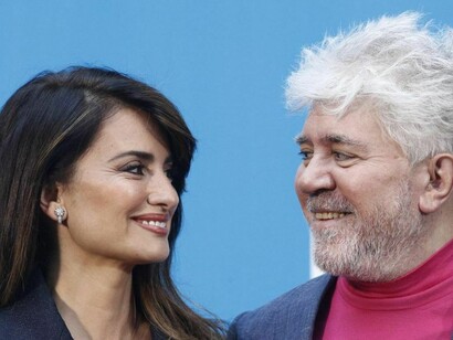 Almodóvar con su actriz fetiche, Penélope Cruz