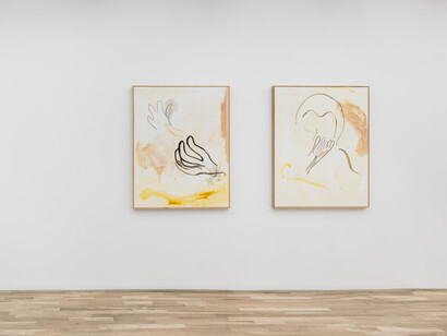 Ricardo Gonzalez, Traces, exhibition view. Courtesy of Asya Geisberg Gallery