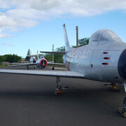 North American Aviation F-86 Sabre. Courtesy of Pearl Harbor Aviation Museum