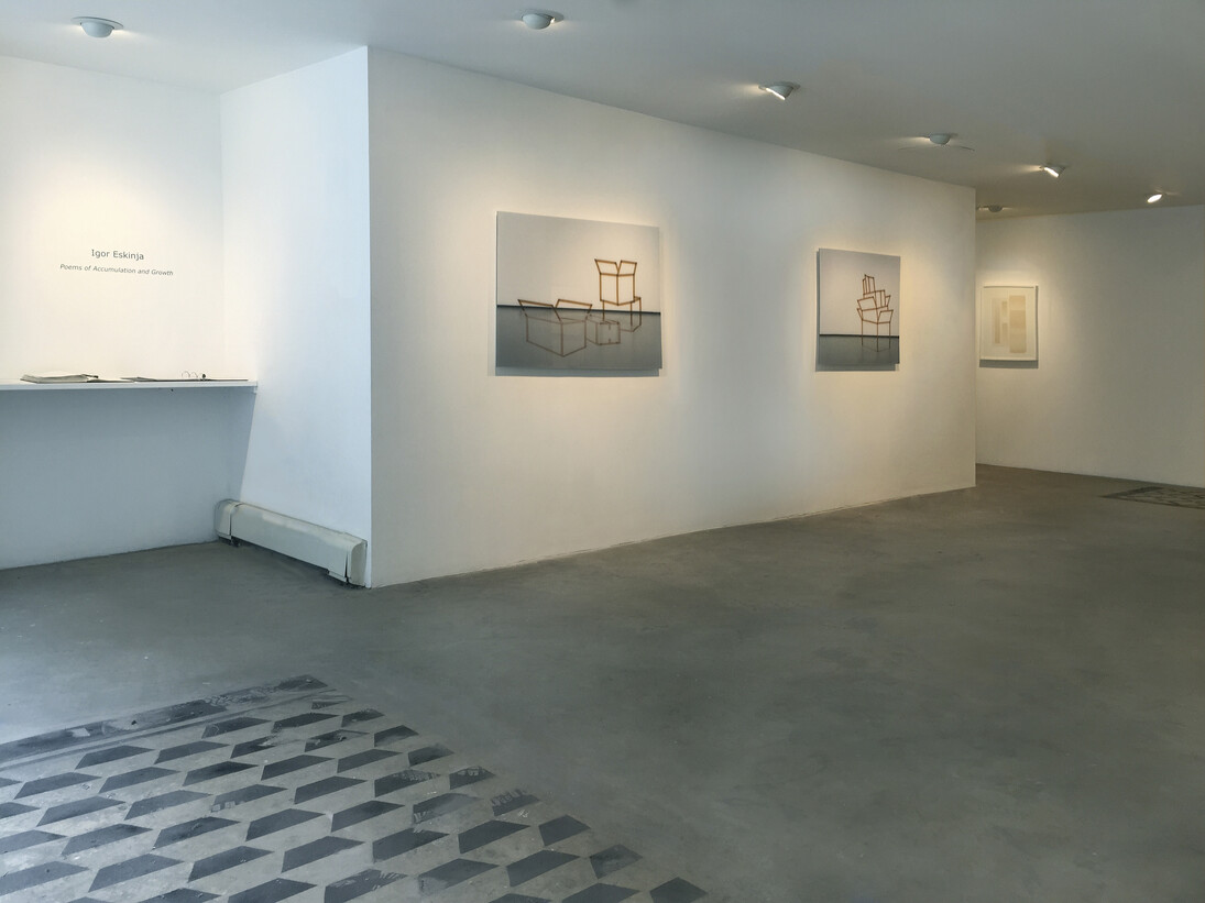Igor Eskinja, Installation view