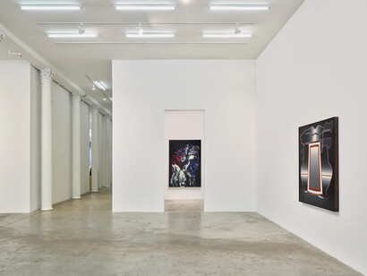 Deborah Remington, Mirrors, exhibition view. Courtesy of Bortolami Gallery