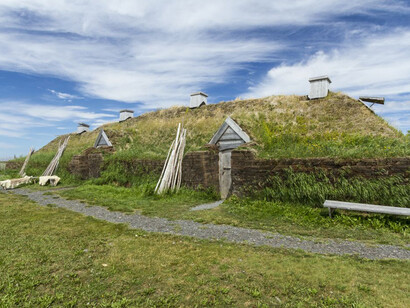 L'Anse aux Meadows en la provincia canadiense de Terranova y Labrador