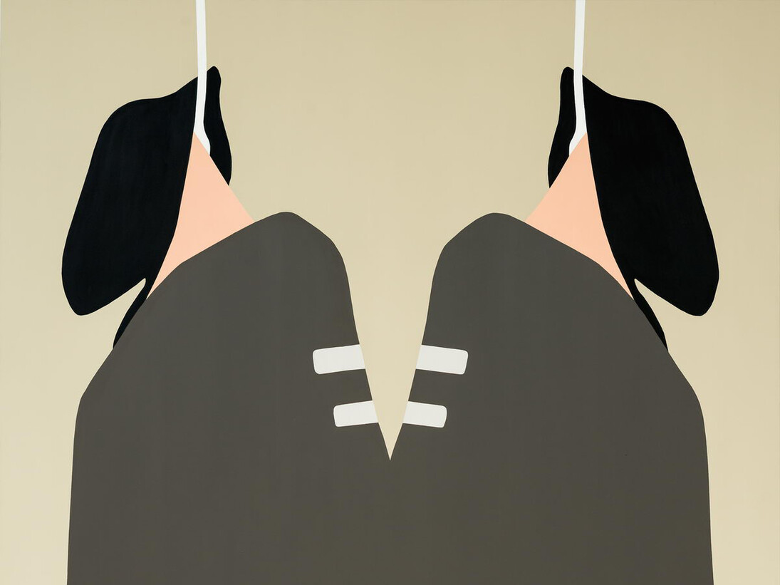 Yannis Kondaratos, Untitled,  2008, Oil on canvas,   210 x 210 cm