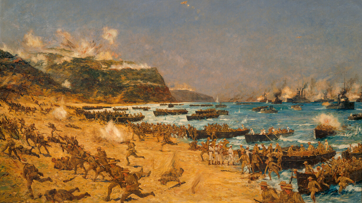 Desembarco en Galípoli, 1915