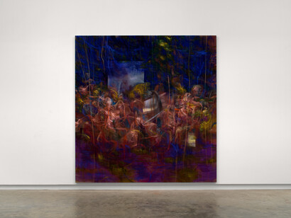 Nigel Cooke, Bad habits, vista della mostra. Cortesia della Fondazione Querini Stampalia