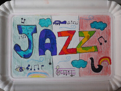 Opera di un alunno partecipante al progetto. Foto di Vittorio Nava