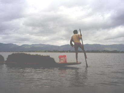 Inle Lake, contadino Intha