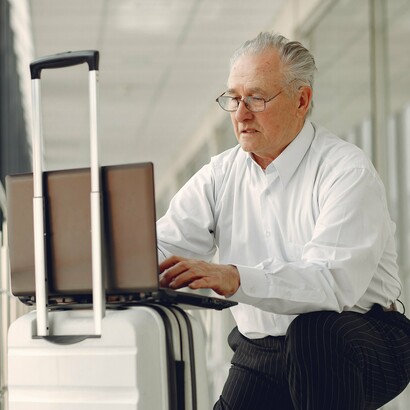 Business travel often means working on the go—protocols help keep focus