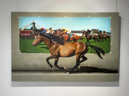 Various artists, A ride in fantasies, exhibition view. Courtesy of Kwai Fung Hin Art Gallery
