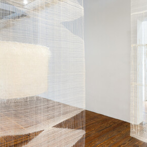 Marie Hazard, The shadow that weaves within me, exhibition view. Courtesy of Galería Mascota