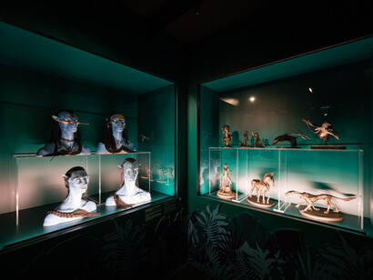 The art of James Cameron, exhibition view. Courtesy of Museo Nazionale del Cinema