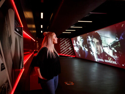 Action stations, exhibition view. Courtesy of the Australian National Maritime Museum