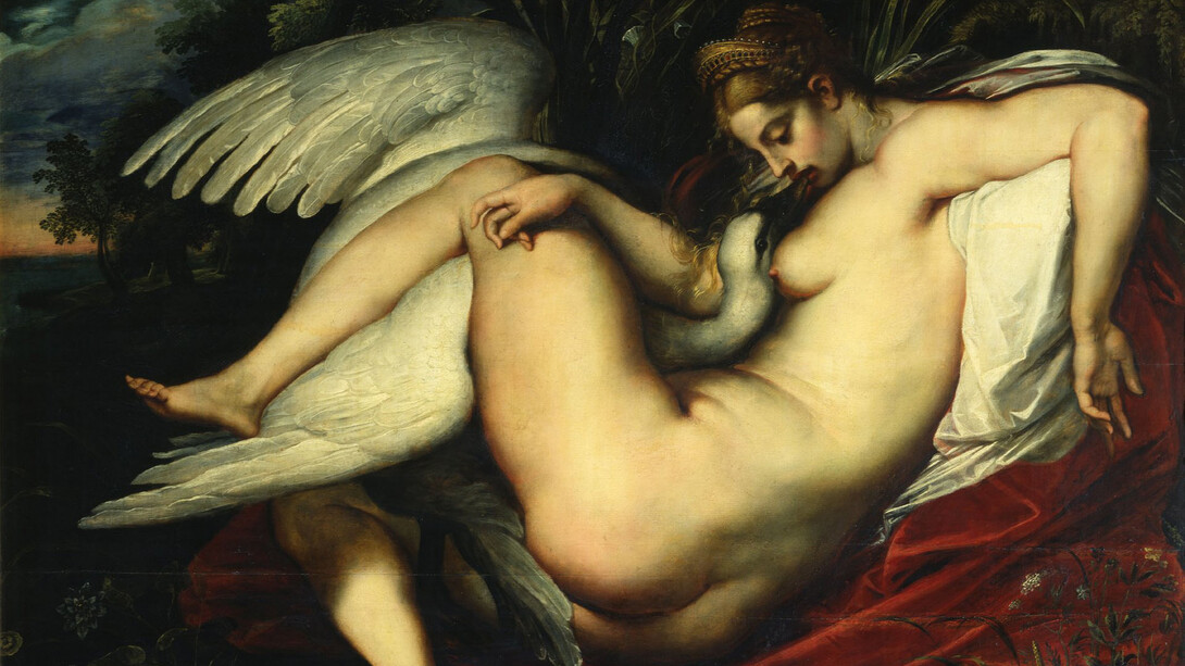 Peter Paul Rubens, Leda mit dem schwan, 1598/1600. Mit freundlicher Genehmigung des Albertinum Museums