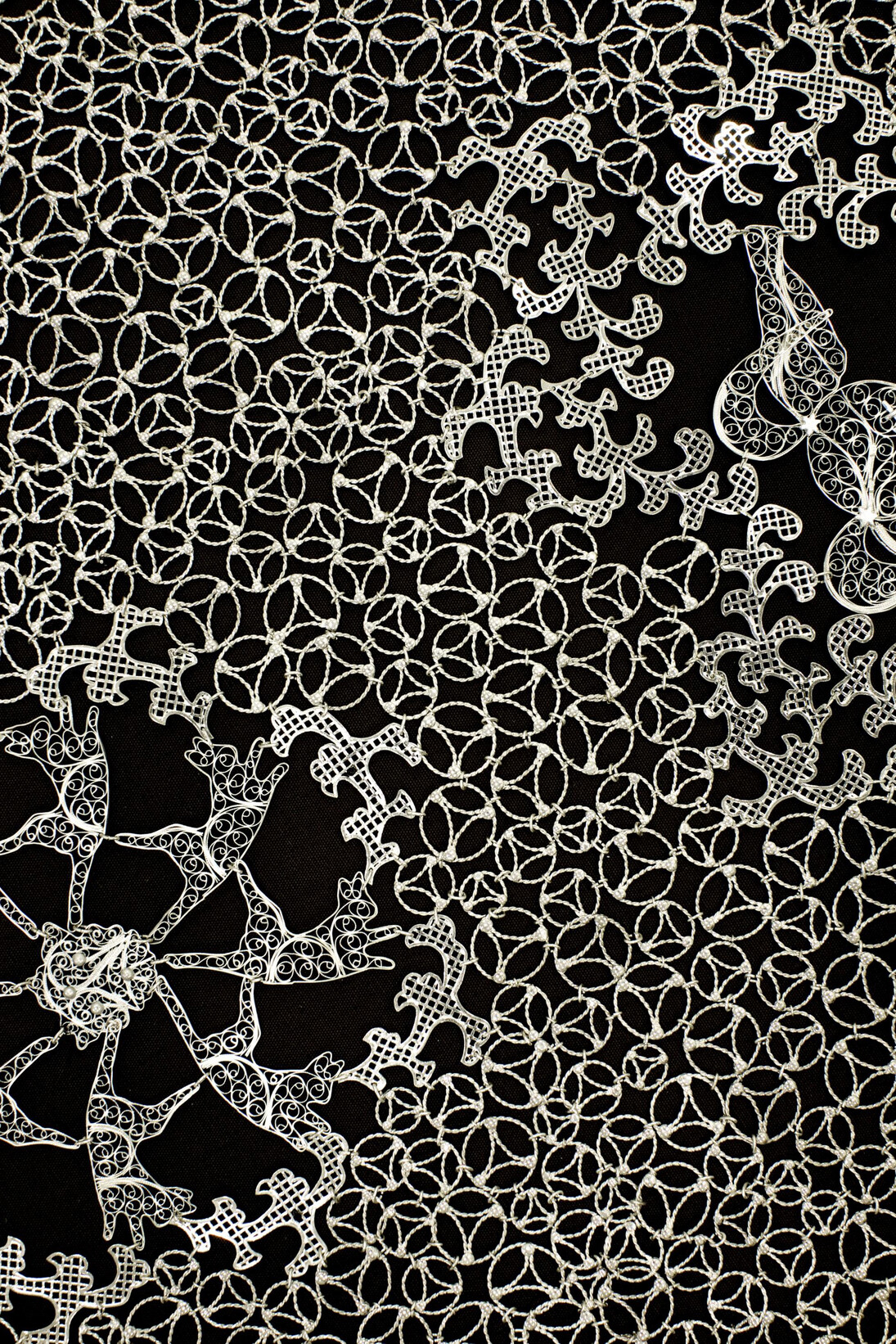 Arabel Rosillo de Blas, Mantilla (detail). Photo by Shaun Armstrong