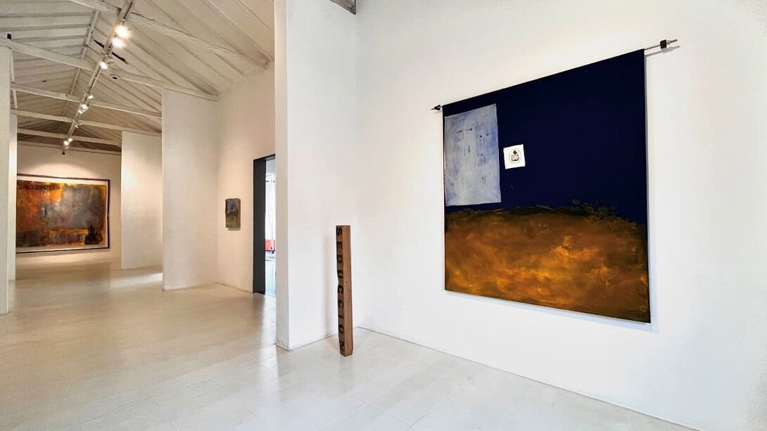 Luis Luna, Círculos de convergencia, exhibition view. Courtesy of La Balsa Gallery