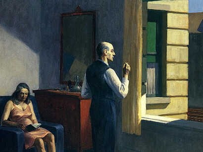 Hotel by a Railroad, Edward Hopper, 1952
