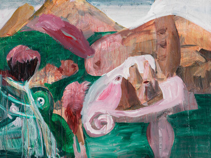 Xiao Kegang, Mixed Scenery III, acrylic on canvas, 90x120cm. Courtesy of the artist and Eli Klein Gallery © Xiao Kegang