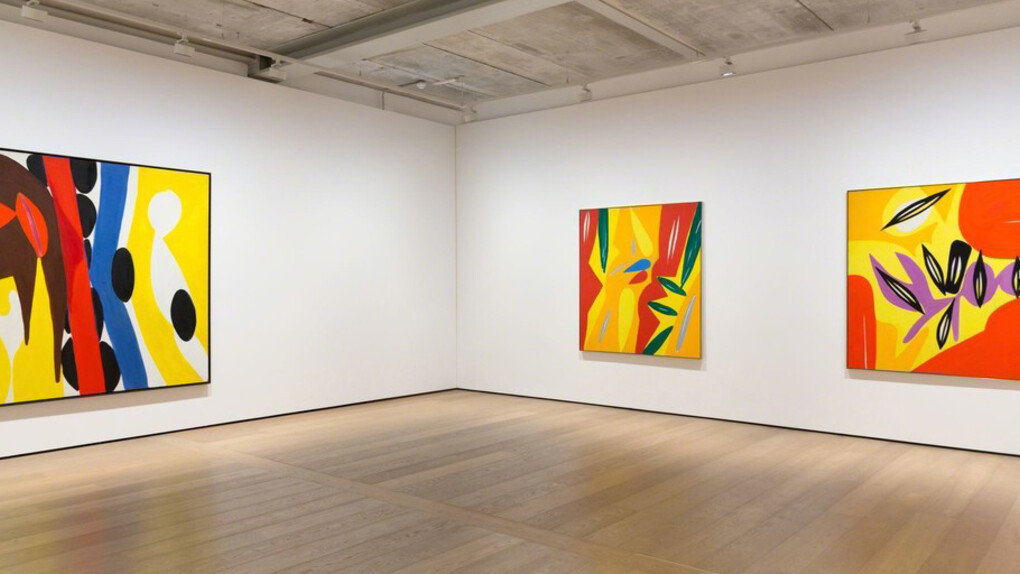 Ernst Wilhelm Nay, Exhibition view. Courtesy of Almine Rech Gallery 