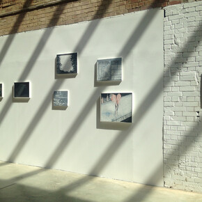 All images: On The Wire, installation view, The Foundry, 2015