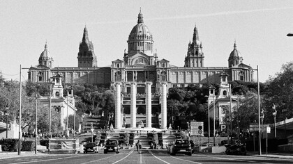 Una vista del Palau Nacional y Montjuïc, escenario de la aventura de los DuoMar