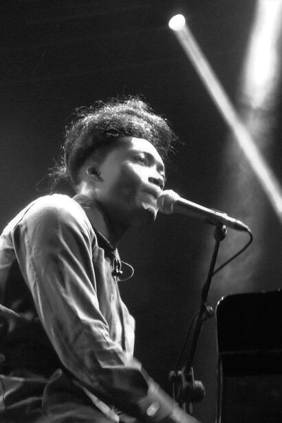 Benjamin Clementine. Fotografia de Tiago Pereira