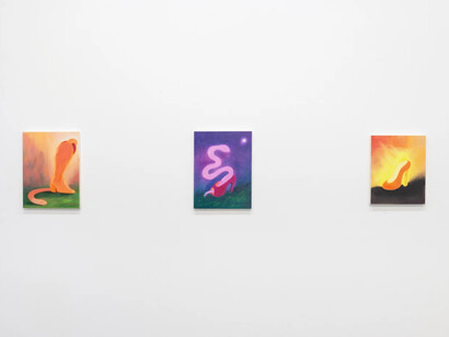 Grace Mattingly, Sundown, exhibition view. Courtesy of Goldfinch Gallery