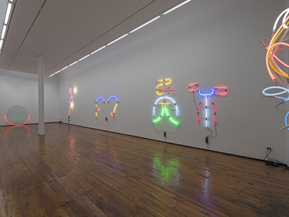 Keith Sonnier. Courtesy of Galleria Fumagalli