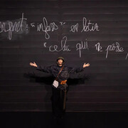 Taire, vue de la représentation. Avec l'aimable autorisation du Théâtre de La Criée