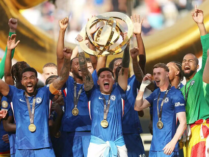 Ceremonia de premiación de la Copa Mundial de la FIFA. 13 de julio de 2025, Estadio MetLife, Nueva Jersey, Estados Unidos