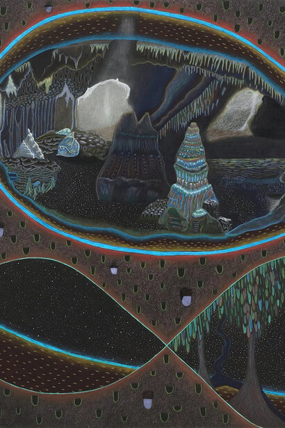 Marcy Hermansader, Netherworlds (detail), 2023. Courtesy of Gallery Naga