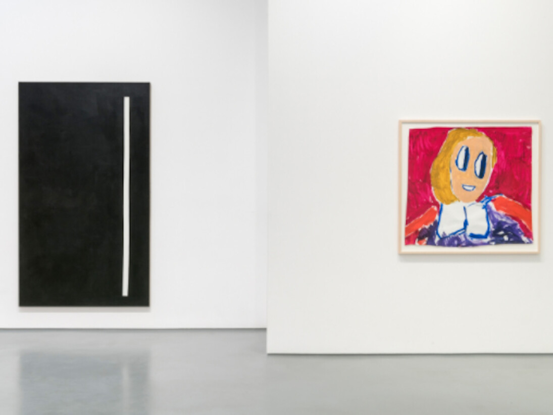 André Butzer, Exhibition view. Courtesy of Galerie Max Hetzler