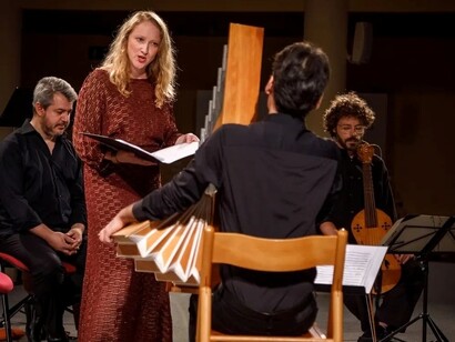 Guillermo Pérez & Tasto Solo protagonisti nel Museo di San Marco a Firenze con “La flor en paradis. Le radici dell’Umanesimo musicale”. Composizioni della seconda metà del XIII secolo a FloReMus 2024 © Blas Fuentes