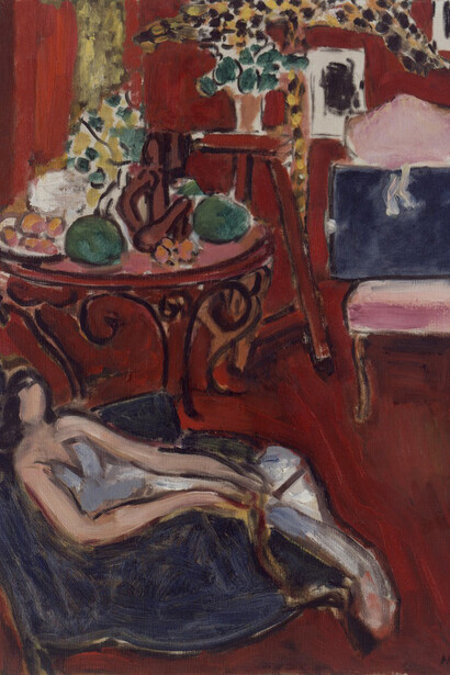 Henri Matisse, The blue portfolio (detail), 1945. Courtesy of the Museum of Fine Arts