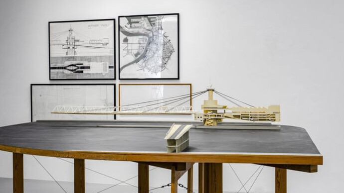 Roberto Bolaño’s Antwerp. Courtesy of M HKA