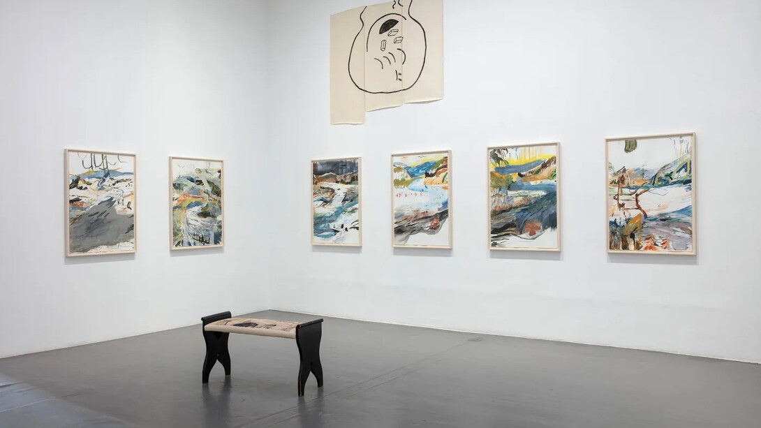 Helene Billgren, S som i solens födelse (S as in sunrise), exhibition view. Courtesy of Galleri Magnus Karlsson
