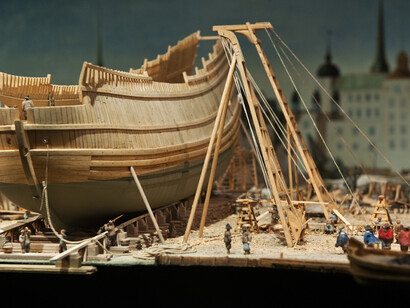 The Stockholm Shipyard. Courtesy of The Vasa Museum