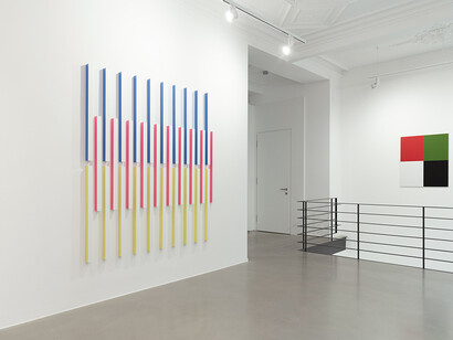 Rana Begum, Infinite ground, exhibition view. Courtesy of Galerie Christian Lethert