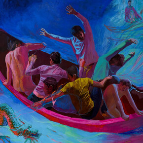 Yongqi Tang, Strange tale: Shipwreck (detail), 2025. Courtesy of Make Room