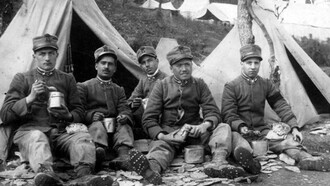 Il rancio durante la Grande Guerra