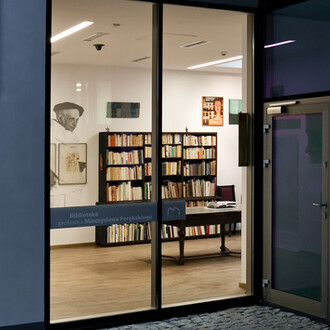 The Mieczysław Porębski Library. Courtesy of MOCAK