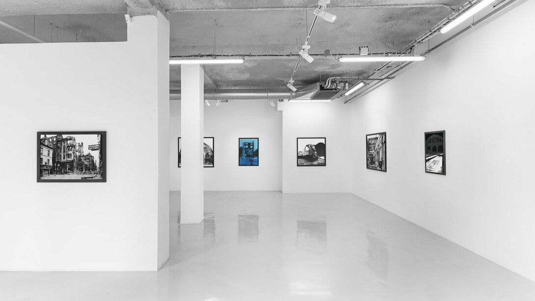 Jean-Marc Cerino, Effondrement et tremblements, vue d'exposition. Avec l'aimable autorisation de la Galerie Sator