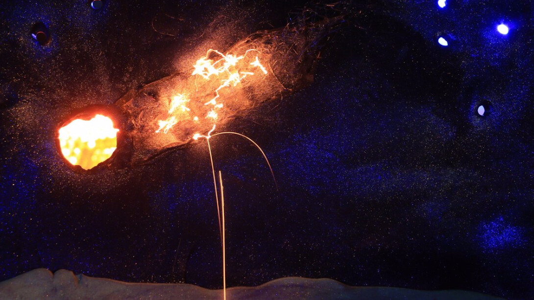 Alexis Gideon, The Comet and The Glacier, 2016. Courtesy of Locust Projects