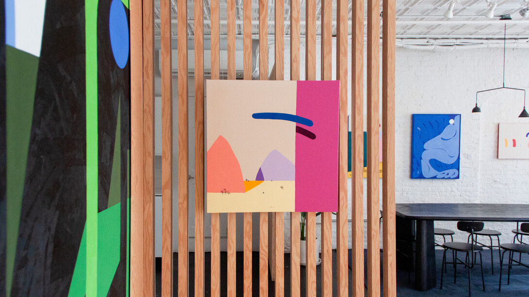 Evi O. x David Esquivel, Universe, Understood, installation view. Courtesy of Uprise Art Gallery