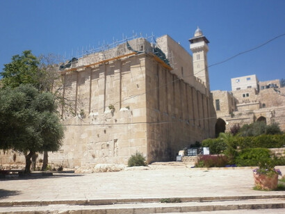 Hebrón, Israel. Tumba de los Patriarcas