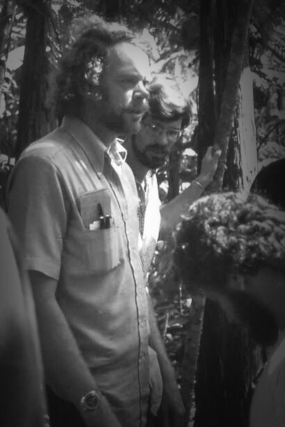 El herpetólogo Douglas Robinson. Foto: Federico Bolaños Vives