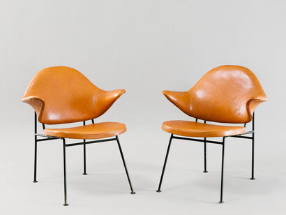 Thone, pair of armchairs, Courtesy Galerie Pascal Cuisinier 